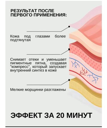 sadoer Eye patches from edema and dark circles - Buy Online on GoSupps.com