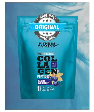 Peptides of the sea collagen Fitness Catalyst (vanilla blueberries)