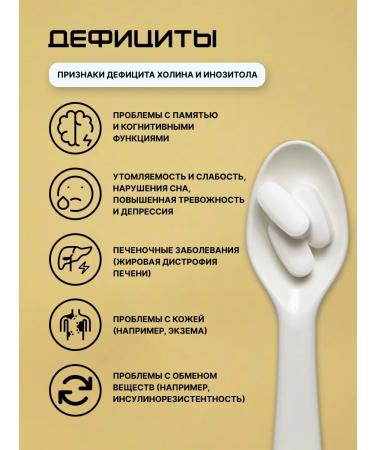 Thank you Choline+inositol for the brain and liver dietary supplement for women 60 pcs - Buy Online on GoSupps.com