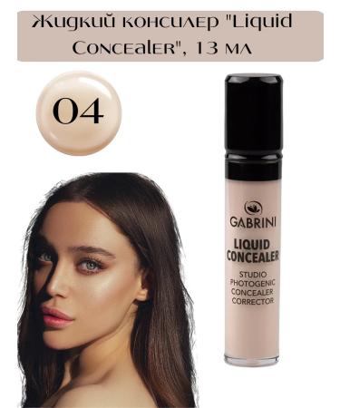 Concealer Facial Corrector Gabrini Liquid Concealer 04