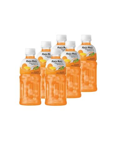 MoguMogu Drink Sokom -containing orange with pieces of jelly 320 ml 6 pcs