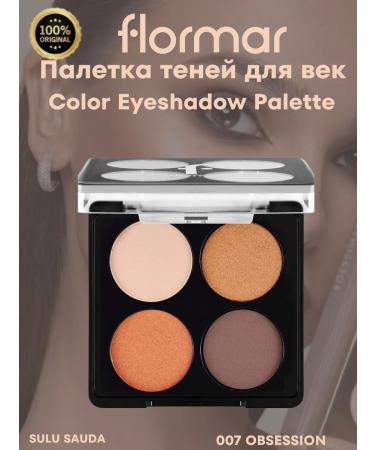 Flormar Color Eyeshdw PLT NP-007 OBSESSION 8GR shadows palette