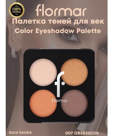 Flormar Color Eyeshdw PLT NP-007 OBSESSION 8GR shadows palette - Buy Online on GoSupps.com