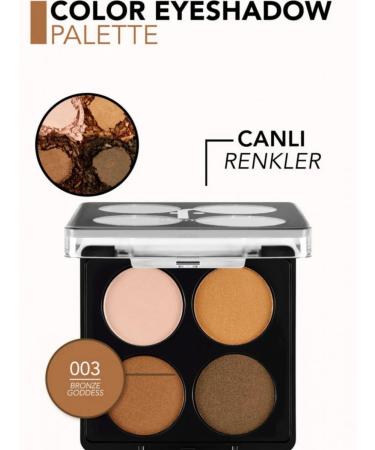 Flormar Color Eyeshdw 003 Bronze Goddess Palette Palette - Buy Online on GoSupps.com