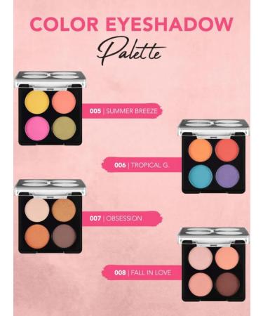 Flormar Color Eyeshdw 003 Bronze Goddess Palette Palette - Buy Online on GoSupps.com