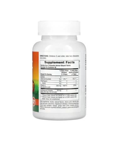 Natures Plus Vitamin C in chewing tablets 90 Animal Parade - Buy Online on GoSupps.com