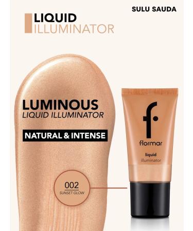 Flormar Highlighter Liquid Illuminator 02 Sunset Glow - Buy Online on GoSupps.com