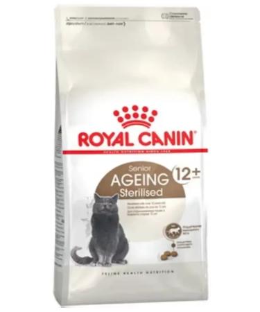 ROYAL CANIN Ageing Sterilized 12+ Feed for sterilized cats 2kg - Buy Online on GoSupps.com