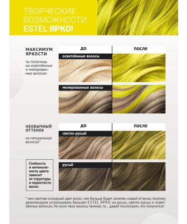 ESTEL Direct pigments are bright pink red yellow - Buy Online on GoSupps.com