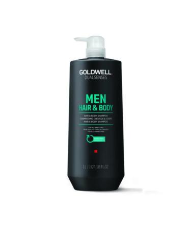 Goldwell Dualsens men hair shampoo and body 1000 ml