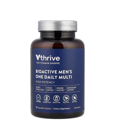 Vthrive Multivitamins for men with antioxidants 30 capsules