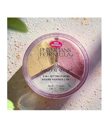 PHYSICIANS FORMULA Brutrained powder 3 in 1 Mineral Wear 3-In-1 Setting Powder - Buy Online on GoSupps.com
