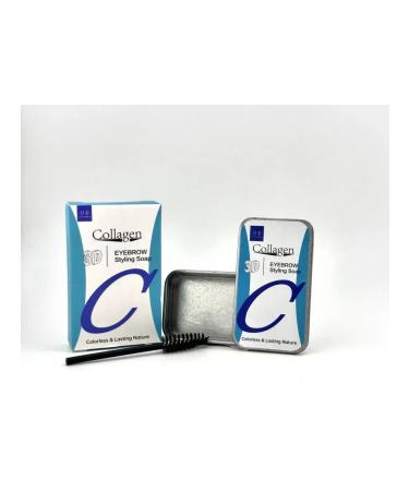 Doka Brand Soap gel for laying eyebrows with collagen