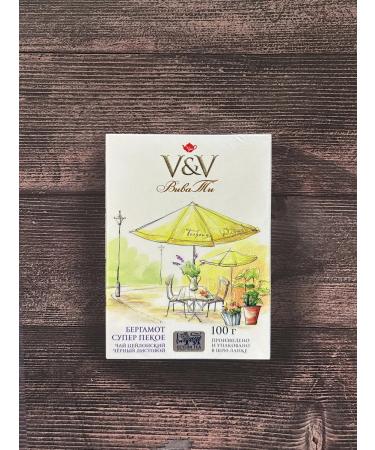ViVa tea Black Ceylon Tea Earl Grey (Super Pekoe) 100 g - Buy Online on GoSupps.com