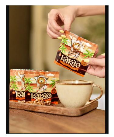 tianDe The drink is enriched with cocoa walnut and iodine 3 pcs - Buy Online on GoSupps.com