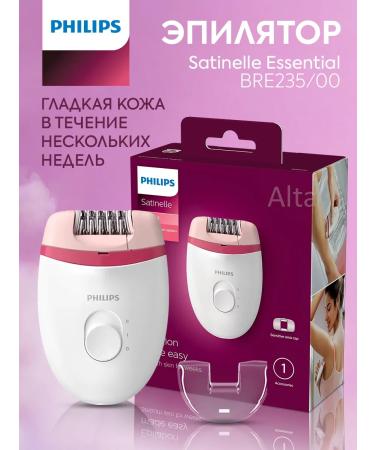 PHILIPS Female epalator Bre235 00 Satinelle Essential - Buy Online on GoSupps.com