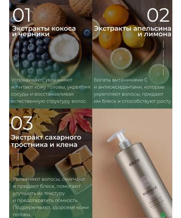 ekre Nourishing hair shampoo Professional 1000 ml - Buy Online on GoSupps.com