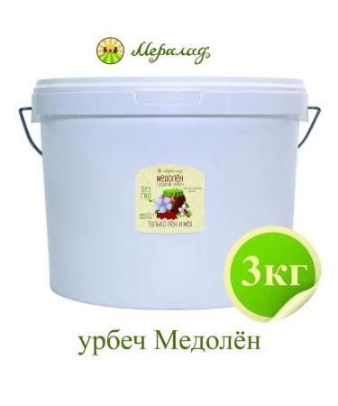 Meralad Urbech honey with flax and honey 3 kg