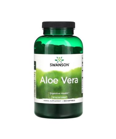 Swanson Aloe Vera 25 mg 300 caps