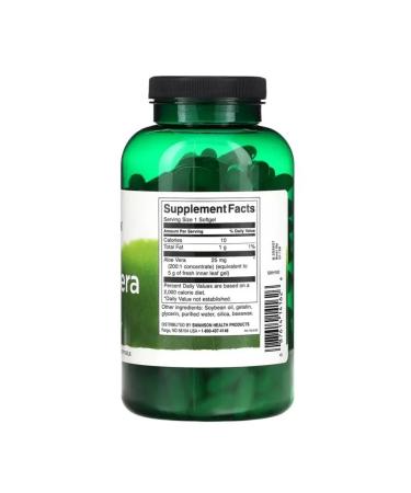 Swanson Aloe Vera 25 mg 300 caps - Buy Online on GoSupps.com