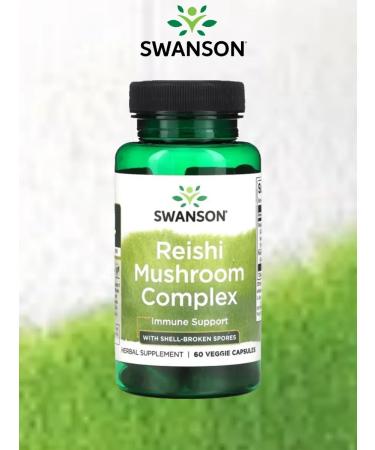 Swanson Reishi mushroom complex with disputes 60 VCAPS