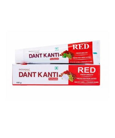 Patanjali Ratanjali toothpaste Red 100 g - Buy Online on GoSupps.com