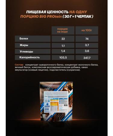 BIG Protein serum multicomponent - Buy Online on GoSupps.com