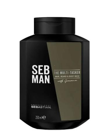 SEBASTIAN PROFESSIONAL Seb Man Multitasker shampoo for hair beard and body 250ml