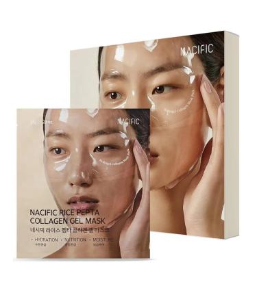 NACIFIC face mask rice pepta collagen gel mask
