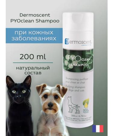 Dermoscent Shampoo for the skin of dogs and cats Pyo Clean