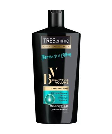TRESemm Shampoo density and volume 650 ml