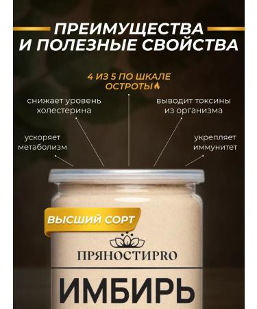 SpicesPro Ginger ground natural dried 450 g - Buy Online on GoSupps.com