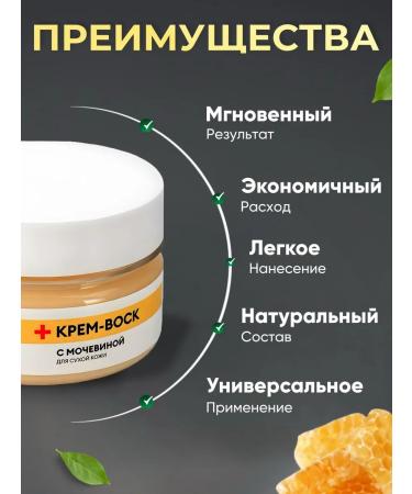 RuNail Professional Cream wax from cracks on heels 2 pcs - Buy Online on GoSupps.com