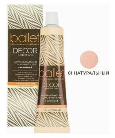 TM Freedom Ballet Tonal Cream DeCor Perfect One Tone 01 40g 6 pcs - Buy Online on GoSupps.com