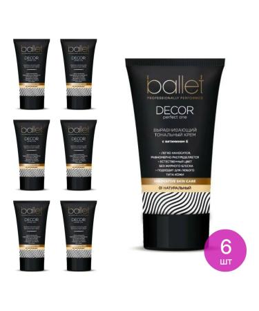 TM Freedom Ballet Tonal Cream DeCor Perfect One Tone 01 53g 6 pcs