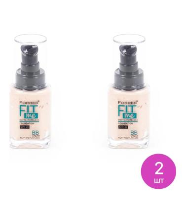 FARRES Fit me SPF 22 tone 101 35ml 2 pcs
