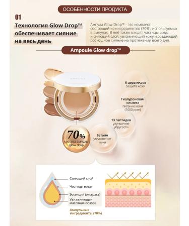 Atomy Atomi Kushon with collagen No. 1 - Buy Online on GoSupps.com