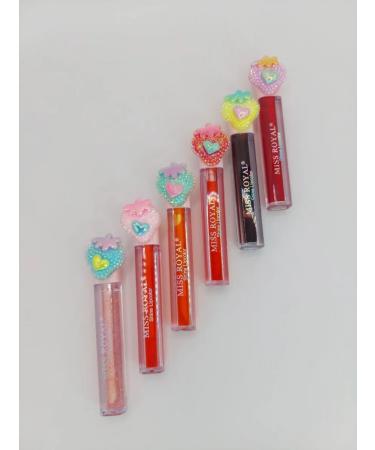 ZIBO Lipstick for lip tint set shine 6 pcs - Buy Online on GoSupps.com