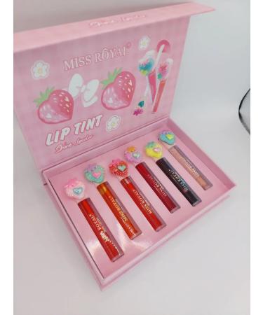 ZIBO Lipstick for lip tint set shine 6 pcs - Buy Online on GoSupps.com