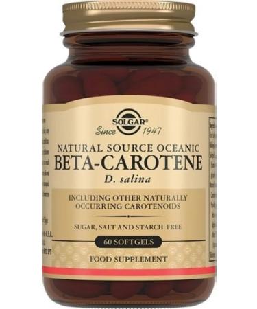 SOLGAR Beta-carotene of ocean algae d Salina