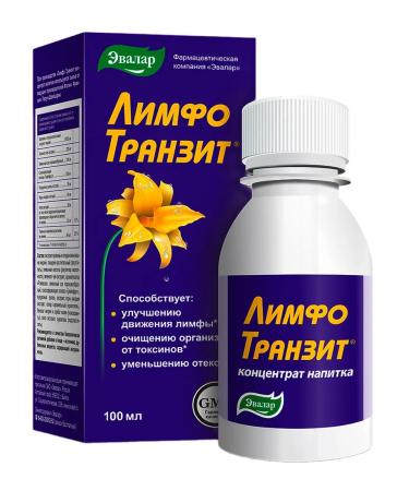 Evalar Lymphotransit drink concentrate 2Up 100ml - Buy Online on GoSupps.com