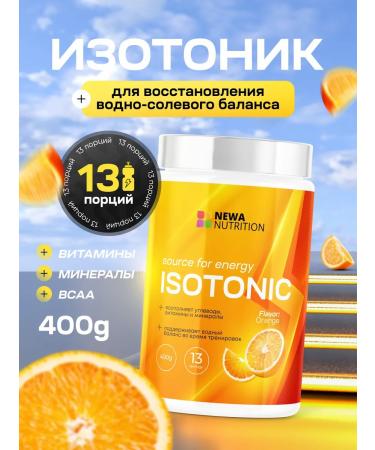 Newa Nutrition Isotonic sports powder without sugar orange