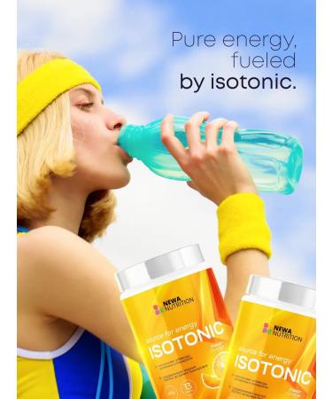 Newa Nutrition Isotonic sports powder without sugar orange - Buy Online on GoSupps.com