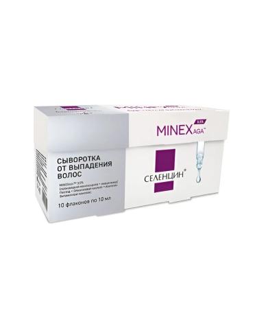 SELENCIN MINEXAGA Serum from hair loss Minexaga 10ml N10