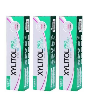 MUKUNGHWA Xylitol Pro Clinic Pasta toothpaste with 130g-3pcs extracts