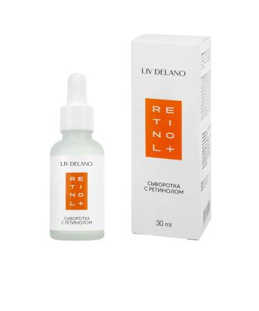 Liv Delano Facial set Retinol + cream with serum rejuvenating - Buy Online on GoSupps.com