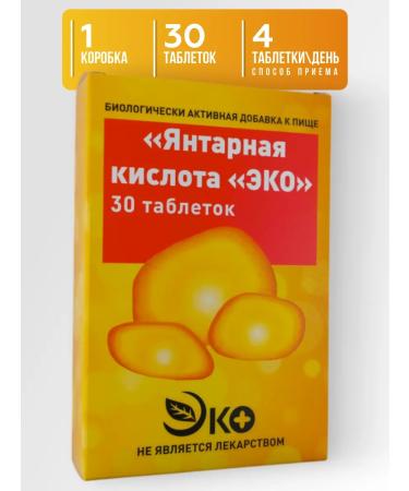 ECO Amber acid 400 mg 30 pieces