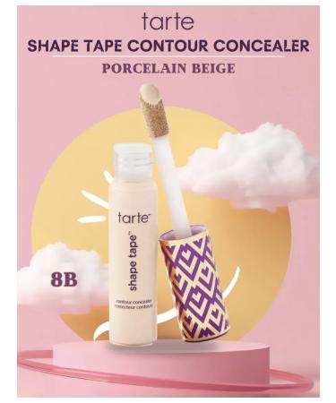 tarte Consilery Shape Tape Contour 8b Porcelain Beige