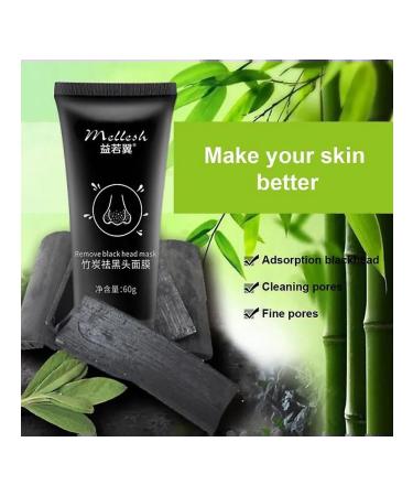 Bamboo coal mask from black dots C 2pcs - Buy Online on GoSupps.com