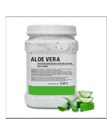 Mask with a rose and face crystals ts aloe Vero